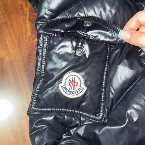 Moncler blouson fourmine noir en duvet - Picture 10 of 10